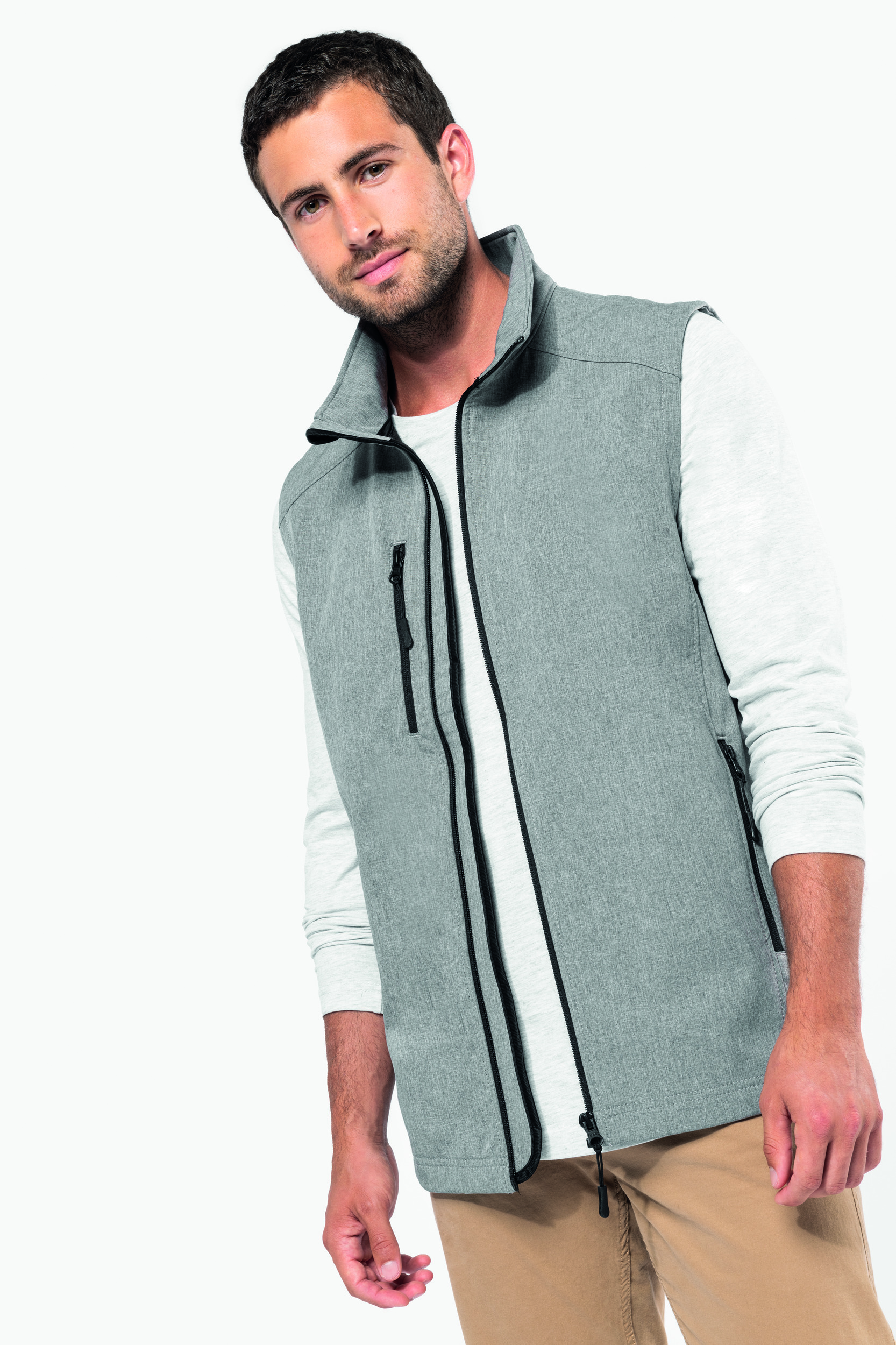 Softshell sans manches homme