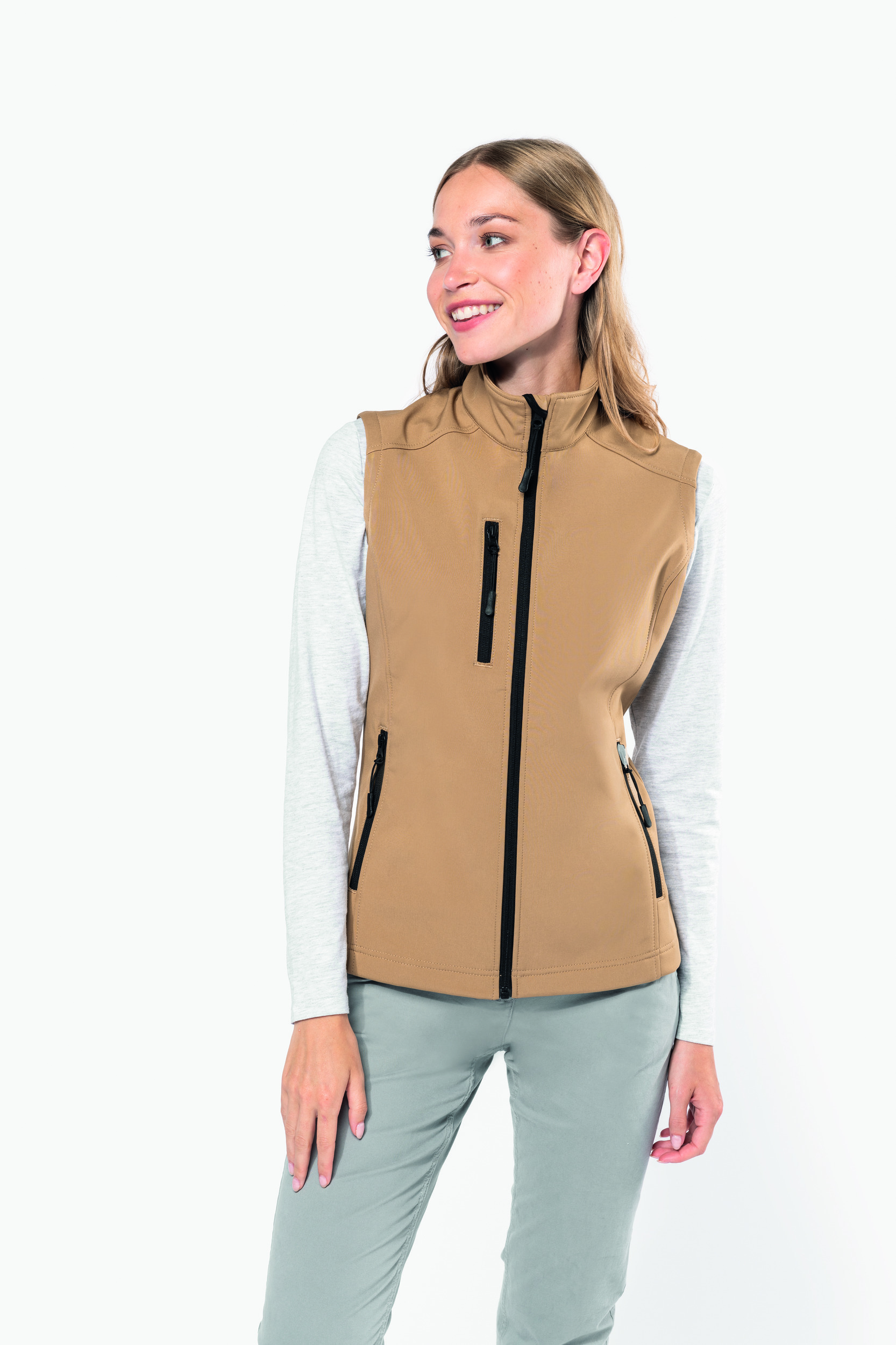 Softshell manches courtes femme