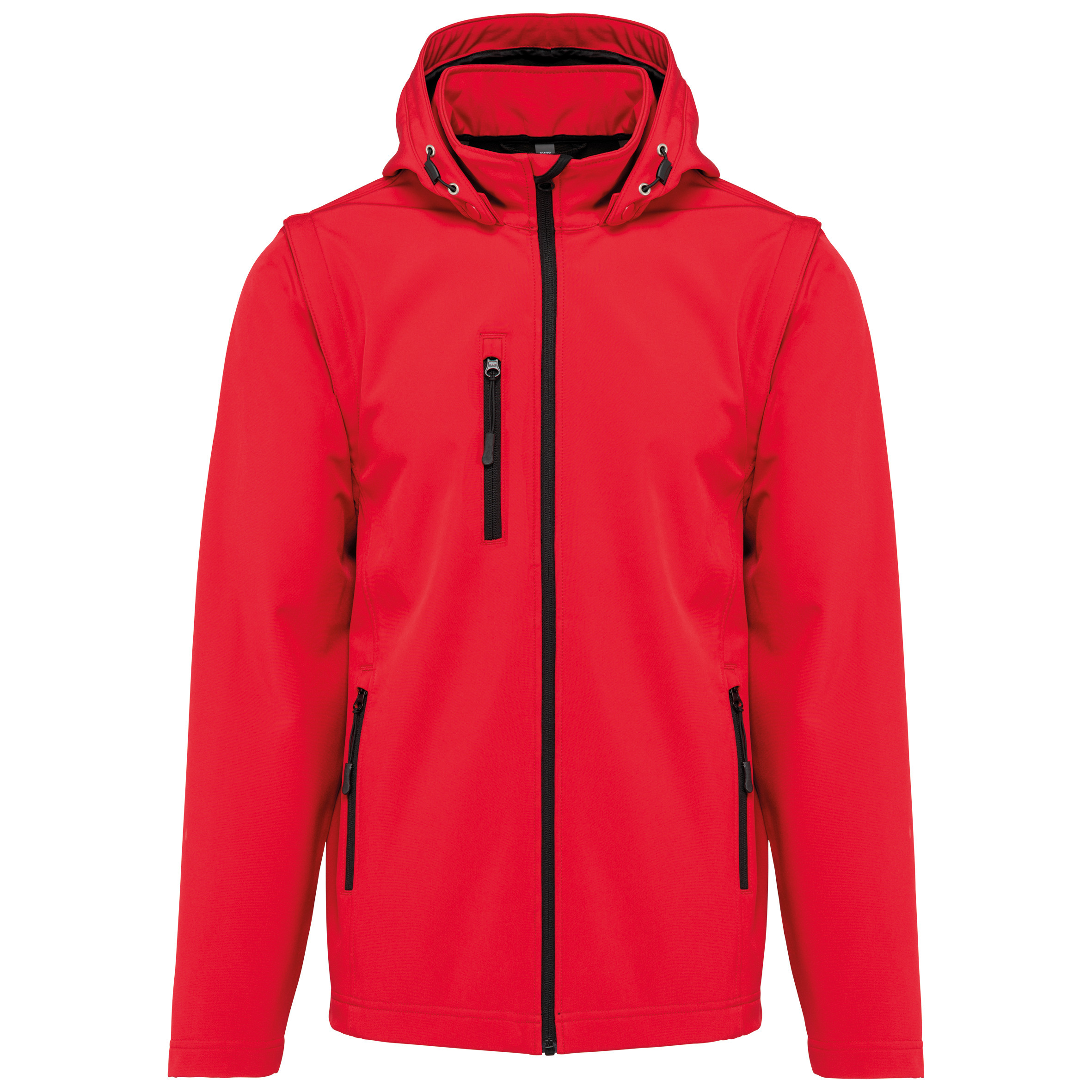 Softshell unisexe capuche et manches amovibles – Image 4